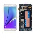 For Samsung Galaxy Note 5 SM-N920 N920 N920F N920A LCD Screen Display Touch Digitizer Assembly With Frame - White