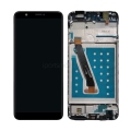 For Huawei P Smart / Enjoy 7S LCD Display Touch Screen Assembly With Frame - Black
