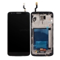 For LG G2 D802 LCD Screen Display Digitizer Assembly With Frame - Black