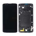 For LG K7 X210 X230 LCD Screen Display Touch Digitizer Assembly With Frame - Black