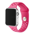 For Apple Watch 38mm 42mm Single Color Silicone Band