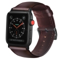 For Apple Watch 38mm 42mm Leather Watch Band