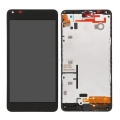 For Nokia 640 LCD Screen Display Touch Digitizer Assembly With Frame Black