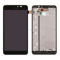 For Nokia 640XL LCD Screen Display Touch Digitizer With Frame Assembly Black