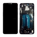 For OnePlus 6 A6000 A6003 LCD Display Touch Screen Digitizer Assembly With Frame Black