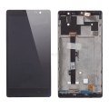 For Lenovo K80 / P90 LCD Display Touch Screen Digitizer Assembly With Frame Black