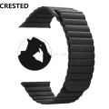 For Apple Watch 38mm 42mm Leather Loop Band