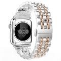 For Apple Watch 38Mmm 42mm Metal Stainless Steel 7 Points Watch Band
