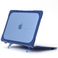 For Macbook Plastic Case Cover With Holder Silicone Case