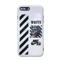 For iPhone Plasitc Soft Case Off White