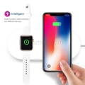 Airpower For iWatch iPhone Samsung Qi Wireless Charger Quick Fast Charging Pad
