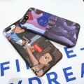 For iPhone Plastic Soft Case