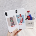 For iPhone Plasitc Soft Case