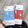 For iPhone Plasitc Soft Case