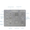 3D BGA Reballing Stencil Kits Set A8 A9 A10 A11 Stencil Tin plate For iPhone 6SPlus 7G X 8G 8P Series IC Chips Reballing