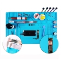 55x35cm Heat Insulation Silicone Pad Desk Mat Maintenance Platform For Mobile Phone BGA Soldering Repair