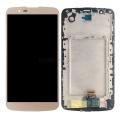 For LG K10 K410 K420N K430 K430DS MS428 LCD Touch Screen Digitizer With Frame Assembly Gold