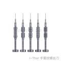 Qianli Upgraded iThor Screwdriver High Precision Aluminum Anti-Slip Screwdriver Phillips Y Five Star Inner Cross Hexagonal