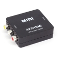 Mini AV to HDMI Video Converter Box AV2HDMI RCA AV HDMI CVBS to HDMI Adapter for HDTV TV PS3 PS4 PC DVD Xbox Projector