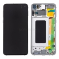 For Samsung Galaxy S10E G970 LCD Display Touch Screen Digitizer Assembly Replacement With Frame Original White