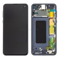 For Samsung Galaxy S10E G970 LCD Display Touch Screen Digitizer Assembly Replacement With Frame Original Black