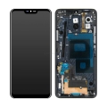 For LG G7 ThinQ G710 LCD Display Touch Screen Digitizer Assembly With Frame Black