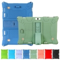 For 10 10.1 inch Universal Soft Silicone Case Stand Protective Shell Tablet PC Shockproof Back Cover