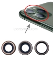Replacement For iPhone 11 Pro / 11 Pro Max Back Camera Lens With Bezel Original 3PCS/Set