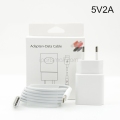 New Original For Huawei P30 5V 2A Fast Charger EU US Power Adapter With Type C Cable