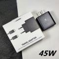 New Original For Samsung Note 20 45W USB C Super Adaptive Fast Charger EP-TA845
