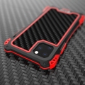 For iPhone Carbon Fiber Cover Heavy Duty Rugged Armor Case