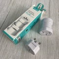 EU US UK AU Plug 4-in-1 Universal Socket Worldwide Travel Adaptor