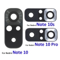 Replacement For Xiaomi Redmi Note 10 / Note 10s / Note 10 Pro / Note 10 5G Rear Back Camera Glass Lens With Adhesive Sticker