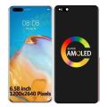 Replacement AMOLED LCD Display Touch Screen for Huawei P40 Pro Plus ELS-N39 ELS-AN10