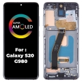 Replacement AMOLED Display Touch Screen With Frame for Samsung Galaxy S20 G980 SM-G980 SM-G980F SM-G980F/DS