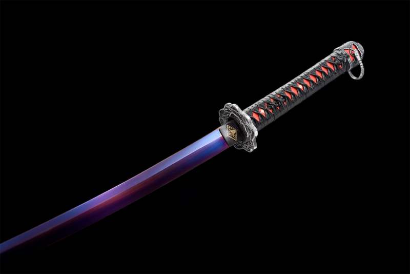 Red Undead Cut Katana,Sekiro: Shadows Die Twice,Japanese Samurai Sword,Real Katana,Handmade sword,High manganese steel