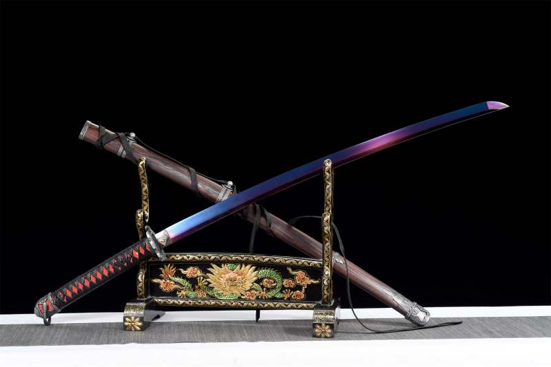 Red Undead Cut Katana,Sekiro: Shadows Die Twice,Japanese Samurai Sword,Real Katana,Handmade sword,High manganese steel