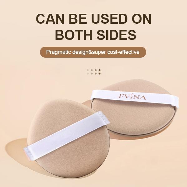 FV 5 Pieces Powder Puff Face Soft Triangle Makeup Puffs Velour Puff for Loose Powder Mineral Powder Body Cosmetic Foundation Blender Sponges Beauty Makeup Tools