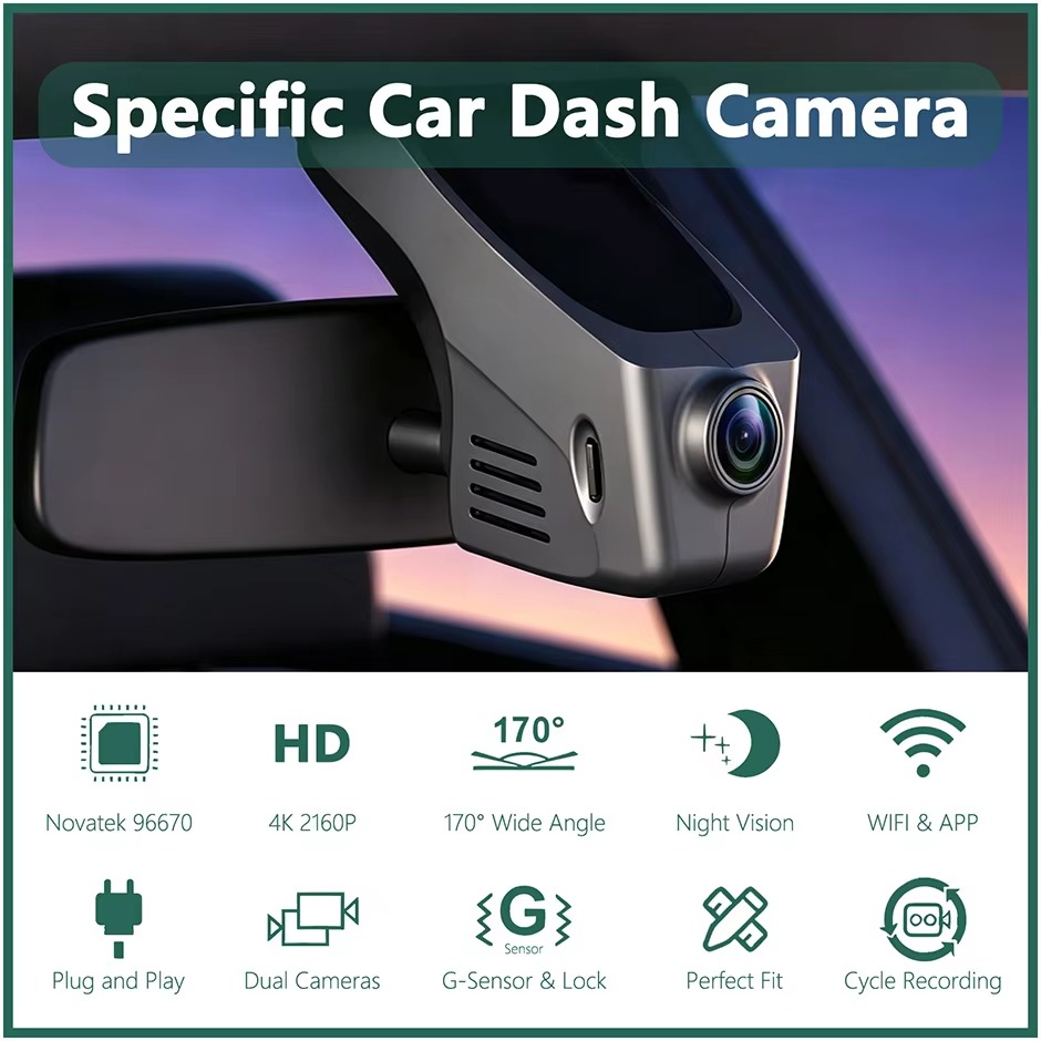 Peugeot 3008 4008 5008 DS7 Citroen C3 C5 X7 hidden dash cam detail 1