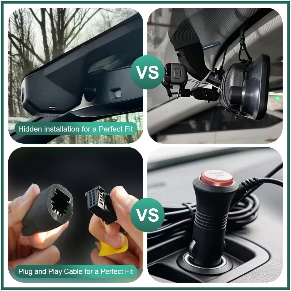 Peugeot 3008 4008 5008 DS7 Citroen C3 C5 X7 hidden dash cam detail 6