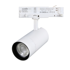 CCT & Power Selectable Zoomable LED Track Light - In-Track Series