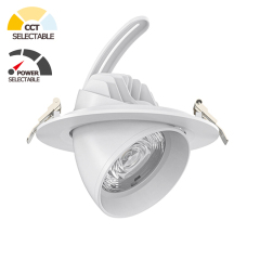 3CCT Adjustable COB LED Downlight – COB02 Series - 20W/28W/38W