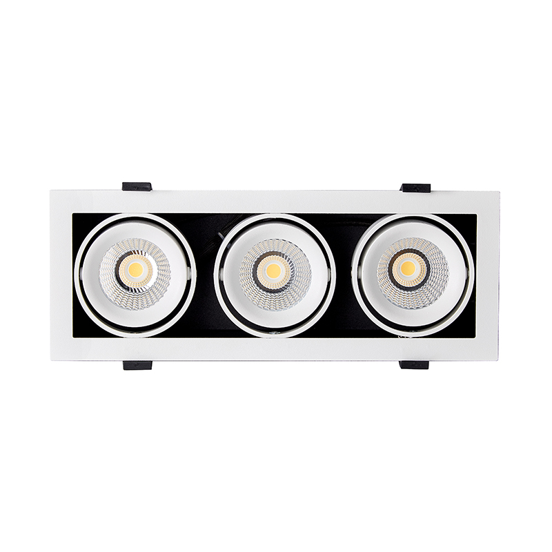 Rectangular LED Grille Downlight – COB01 Series – 10W/ 20W/30W