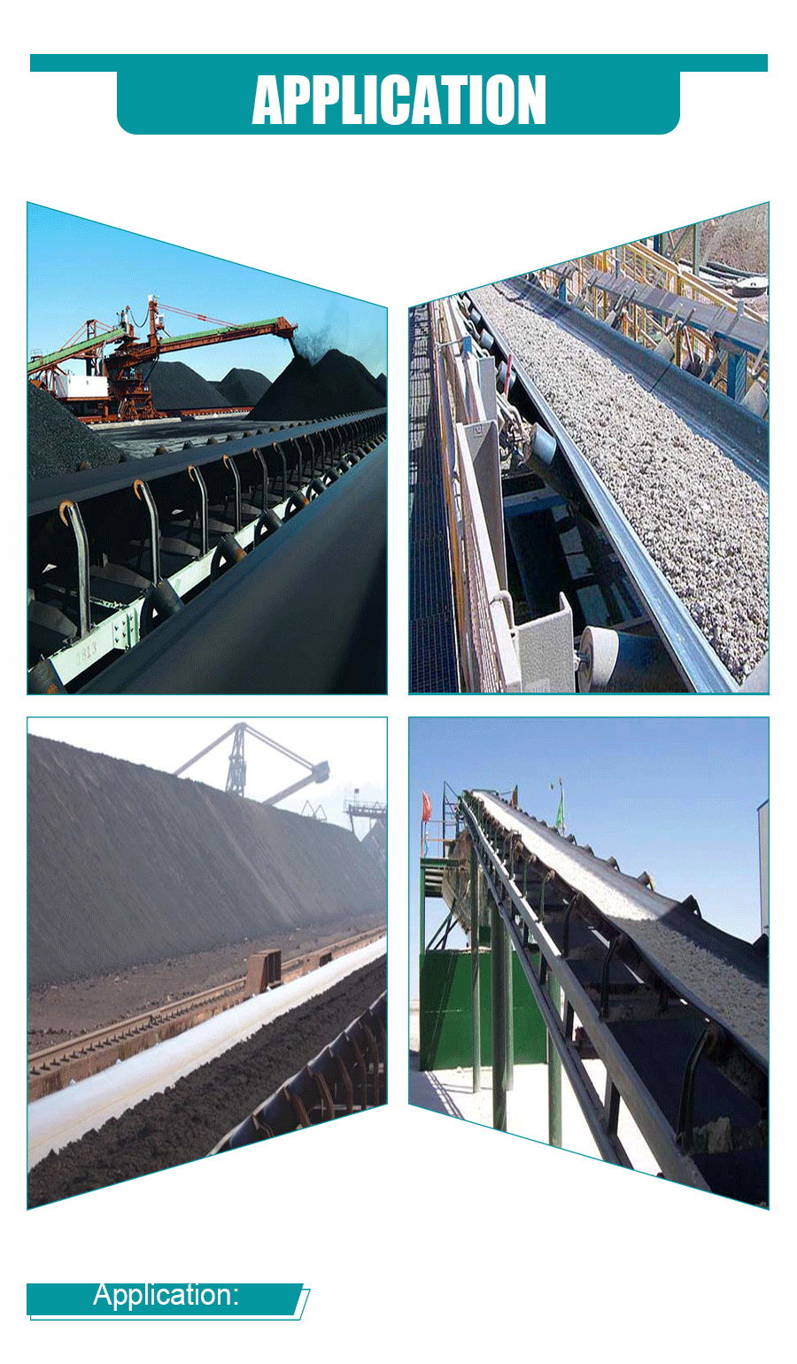Material conveyor belt