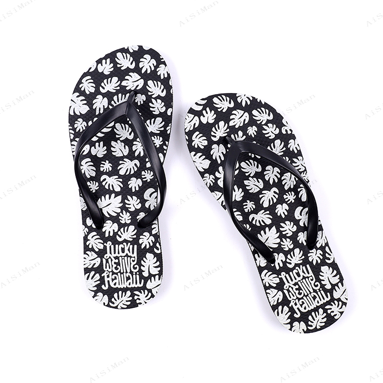China Factory Customized Personalized Brand Beach Rubber Flip Flops