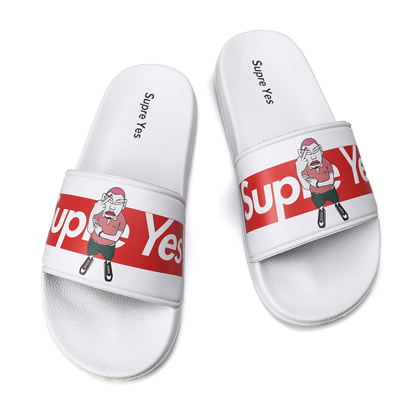 new design wholesale colorful slider sandals summer fashion custom logo slide slipper for men