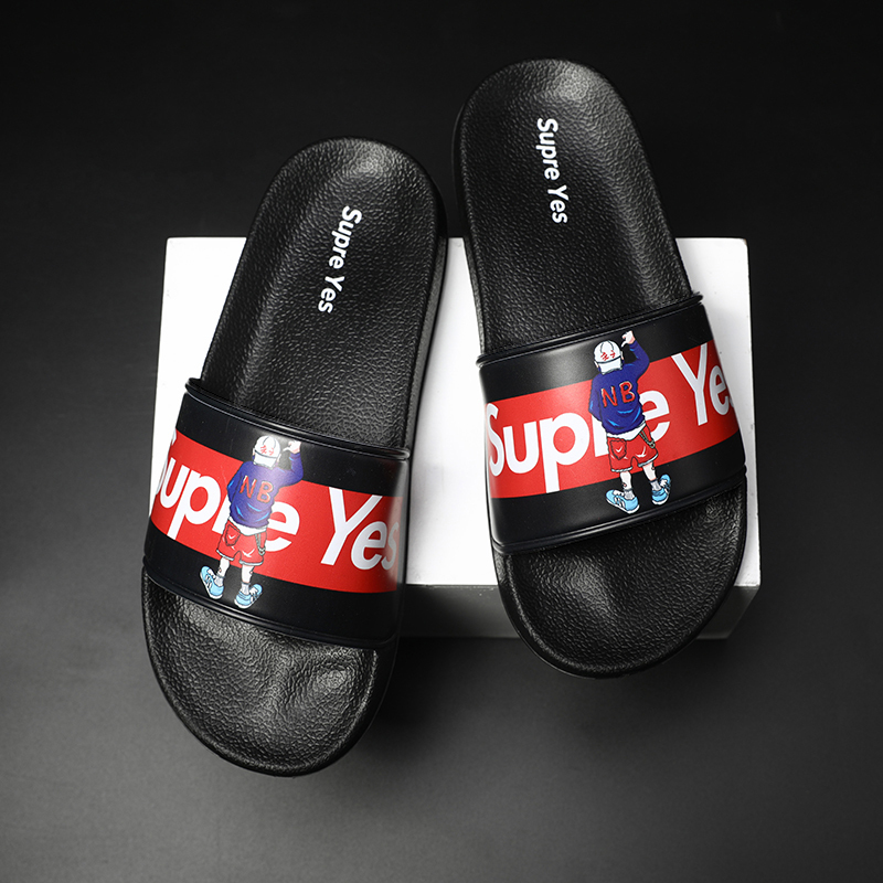 new design wholesale colorful slider sandals summer fashion custom logo slide slipper for men