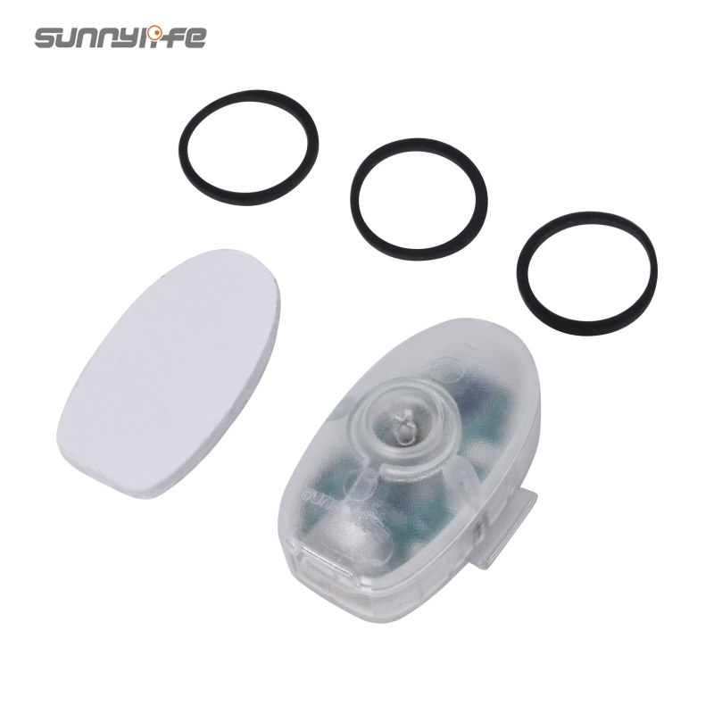Sunnylife Drone Strobe Lights Anti-Collision 3 Colors/4 Modes Chargeable Night Lamp for DJI Mini SE/2/AIR 2S/DJI FPV/MAVIC 2