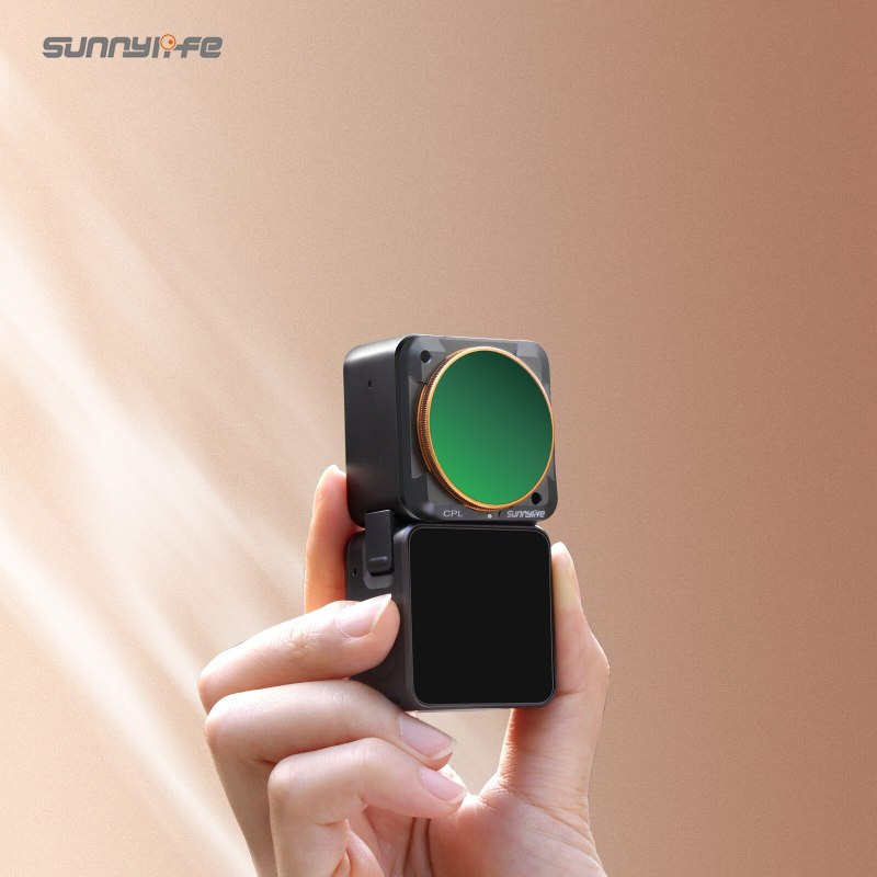 Sunnylife Action Camera Magnetic Lens Filters Diving Filter MCUV Adjustable ND32/PL Accessories for ACTION 2