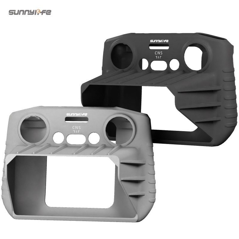 Sunnylife Controller Protective Cover Silicone Case with Sun Hood Sunshade Accessories for Mini 3 Pro DJI RC